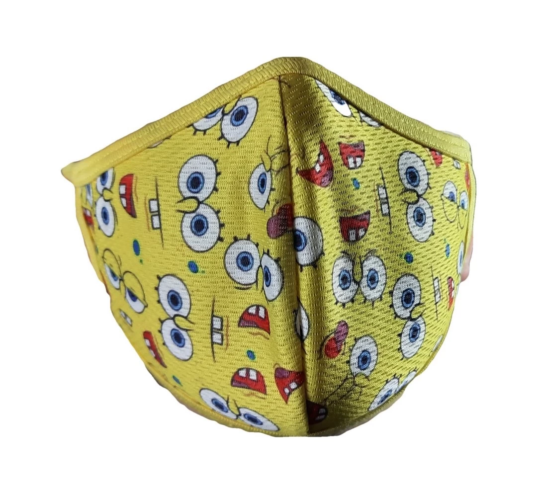 Maseczka dla dzieci Sponge Bob antywirusowa Covid 19