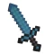 miecz minecraft diamentowy 60 cm