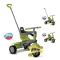 ROWEREK SMART TRIKE BREEZE ZIELONO-SZARY 3w1