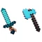 minecraft miecz i siekiera diamentowe