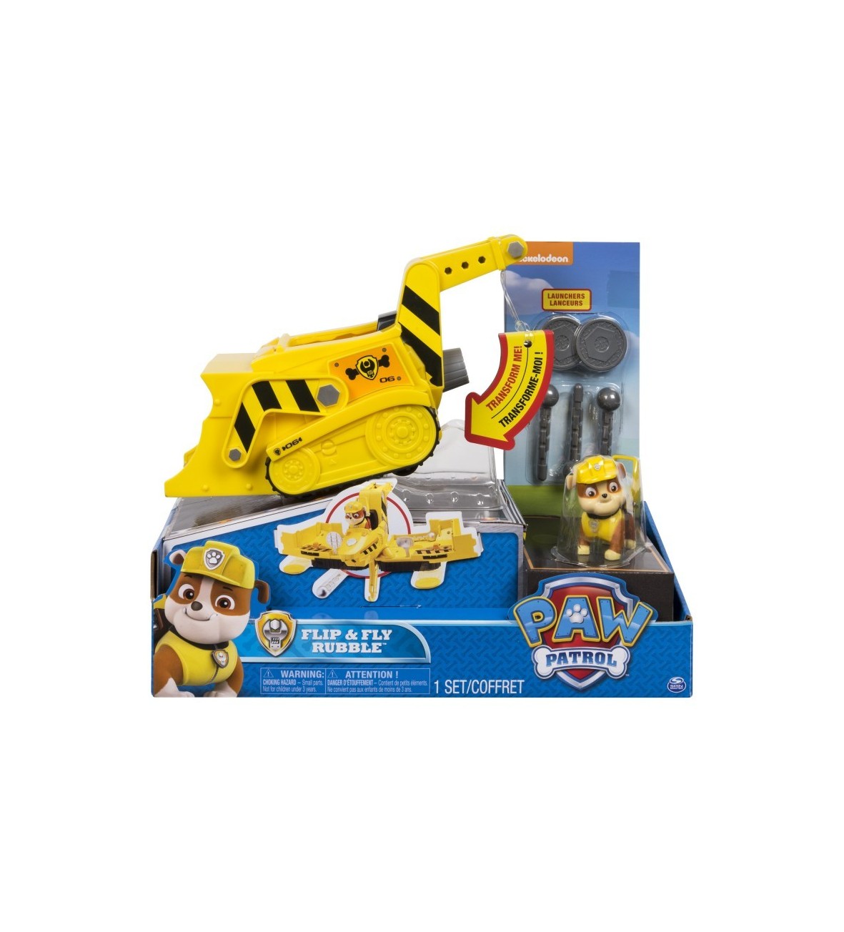 Paw patrol flip and shop fly rocky