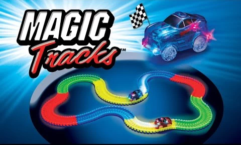magiczny tor świecący