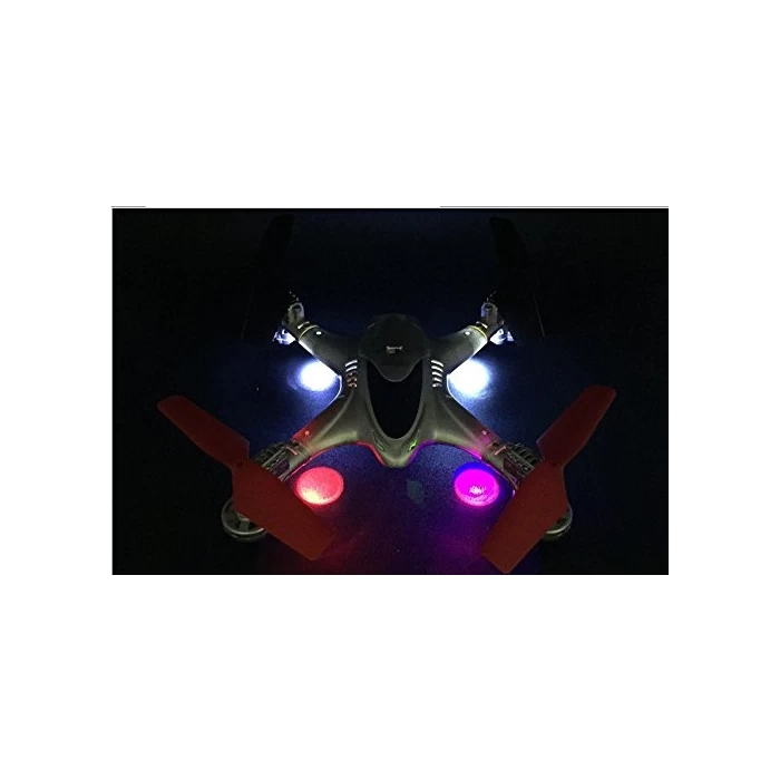 dron z podświetleniem led