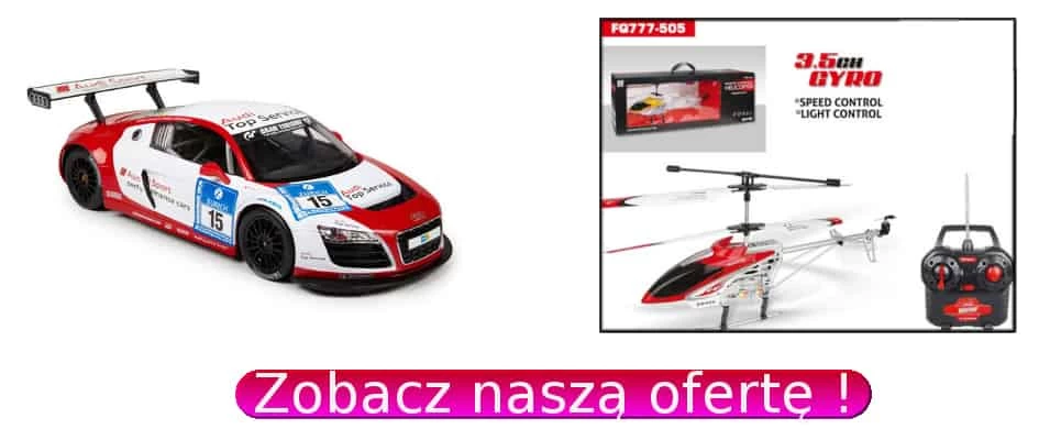 zabawki zdalnie sterowane