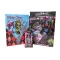 Zestaw do makijażu zegarek kolorowanka Monster High