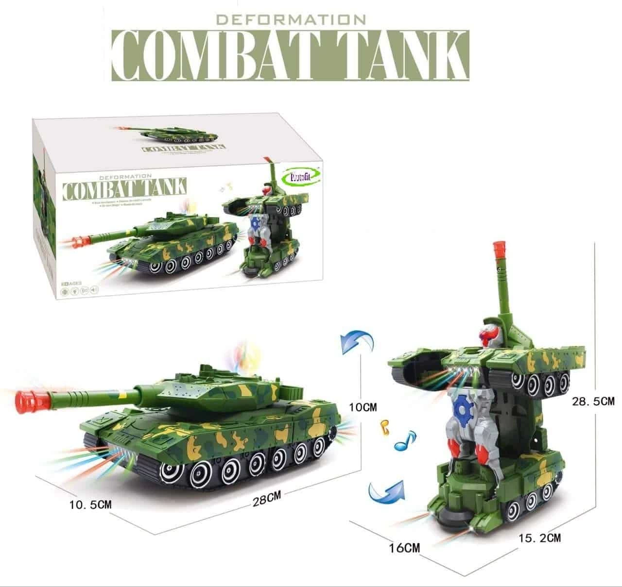 Czołg Robot 2w1