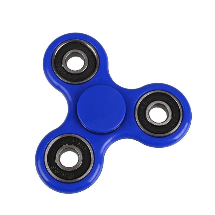 fidget spinner niebieski