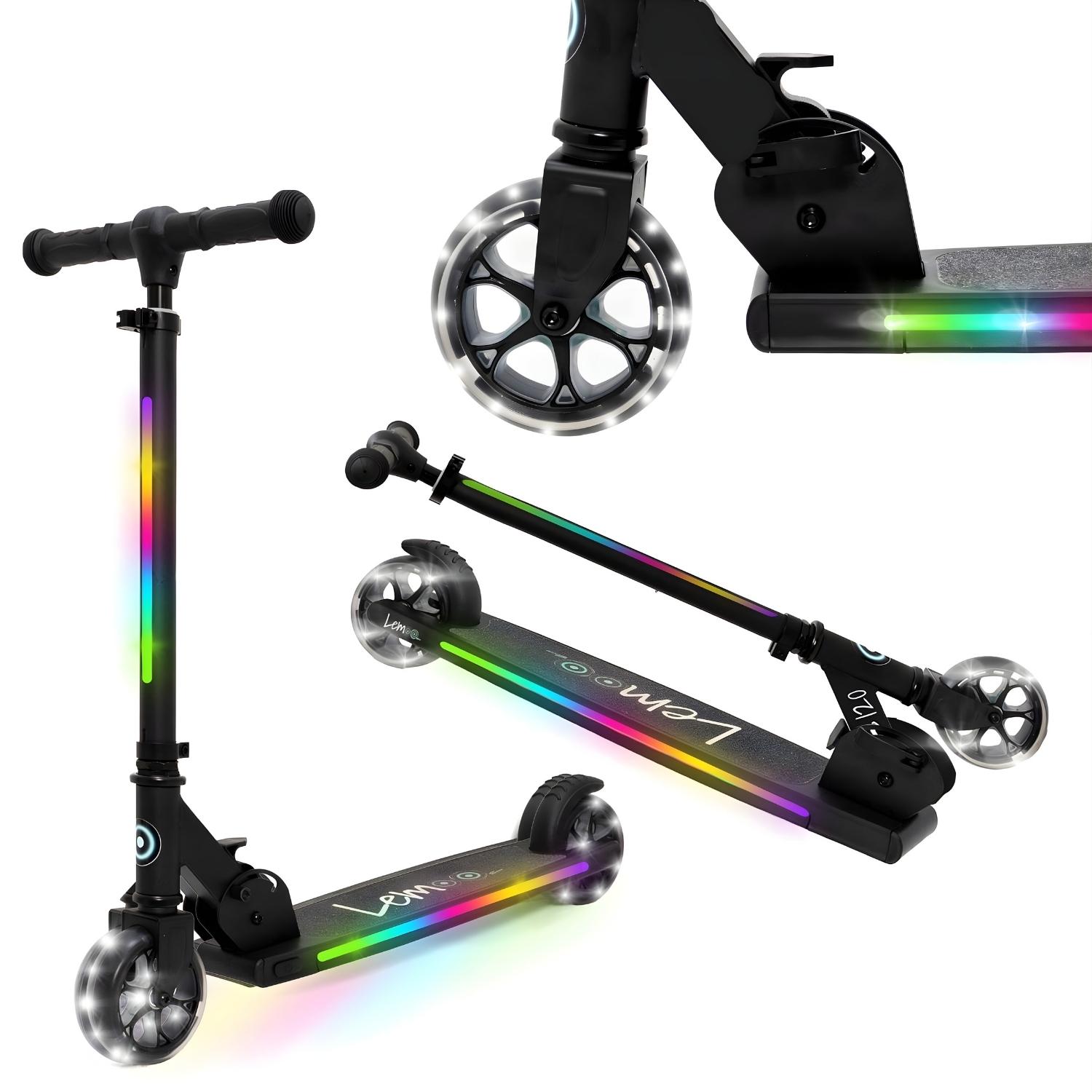 Hualjnoga Led Lemo S120 składan dla dzieci kilka ujęć