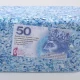 brykiet z banknotów 50zł