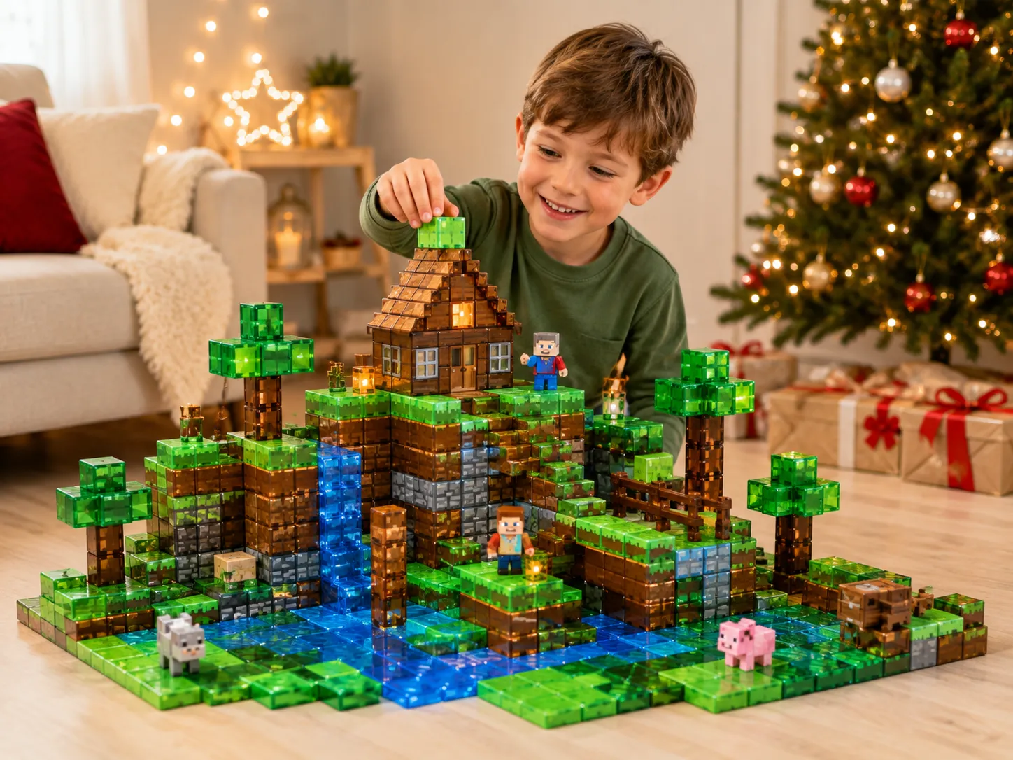 Klocki Minecraft Prezent dla dziecka
