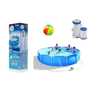 Basen Stelażowy BESTWAY STell Pro 366 cm x 76 cm z Gratisami