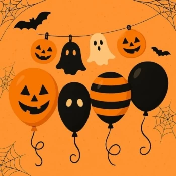 BALONY I DEKORACJE NA HALLOWEEN