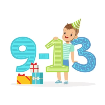 Wiek od 9 do 13 lat