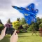 Samolot RC F-22 Zdalnie Sterowany LED Pianka EPP 100m