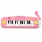 Różowy keyboard dla dzieci z 25 klawiszami i mikrofonem