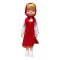 Lalka Masza 40 cm czerwona