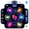 Mata Muzyczna do Tańca LED Bluetooth – 8 Strzałek, 3 Tryby