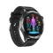 Smartwatch męski ET485 Filcomp Gun Metal pasek nylonowy czarny