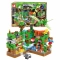 Klocki Minecraft Zielona Jaskinia Baza Smok 501El. My world