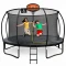 Trampolina Ogrodowa Olympics Sport Pumpkin 12FT 366 cm z drabinką