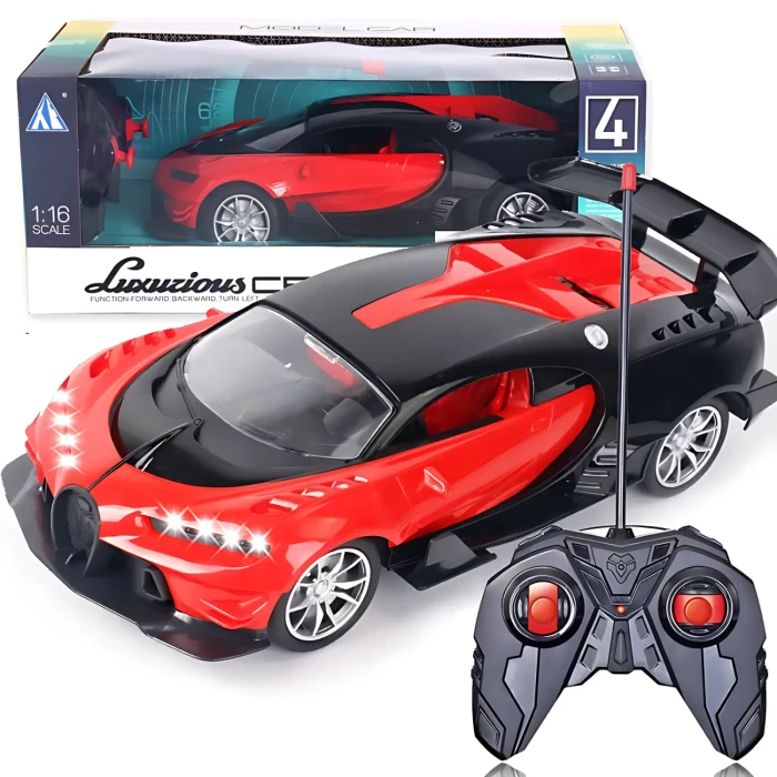 Auto na pilota 1:16 Bugatti Czerwone