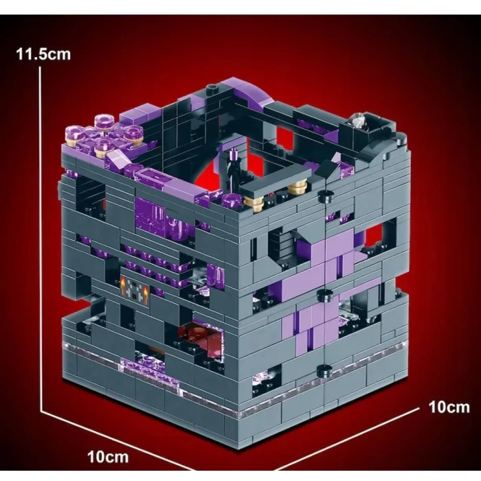 Klocki Minecraft Forteca Netheru – Zestaw 511el. My World