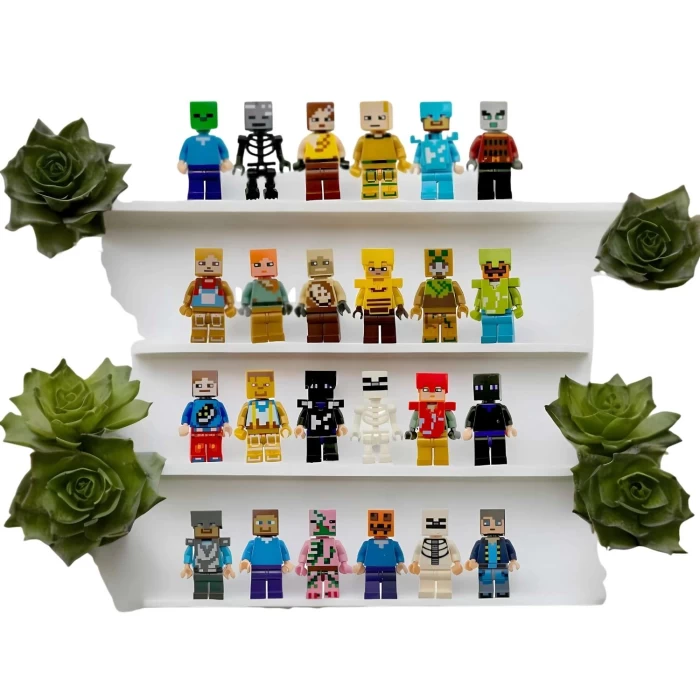 Figurki Minecraft Zestaw 24 szt. – My World dla dzieci 3+