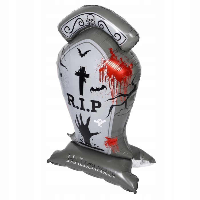 Balon Foliowy „Nagrobek R.I.P.” – 150 x 58 cm