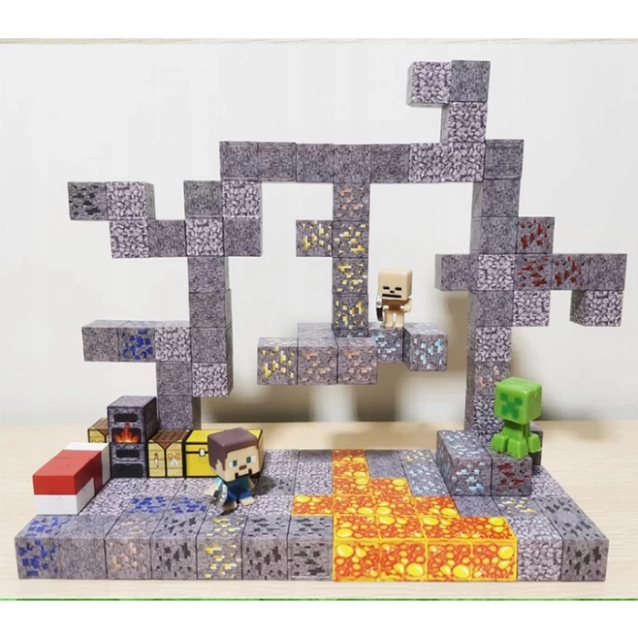 Klocki Magnetyczne Minecraft – kreatywna zabawa dla dzieci