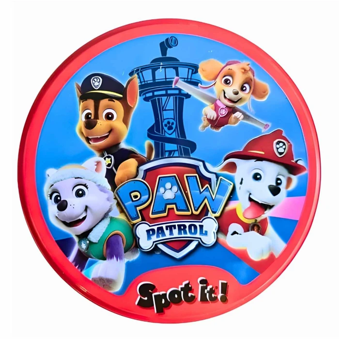 Dobble Psi Patrol – szybka gra rodzinna Spot It! dla dzieci