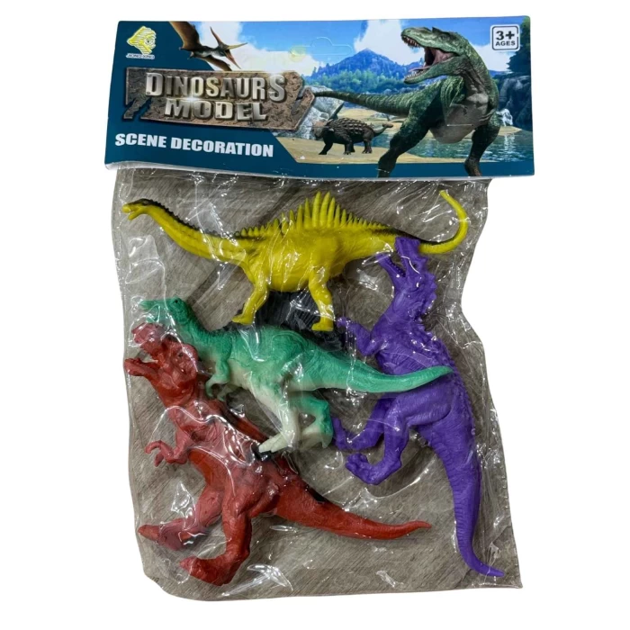 Figurki Dinozaurów zestaw 4 sztuk