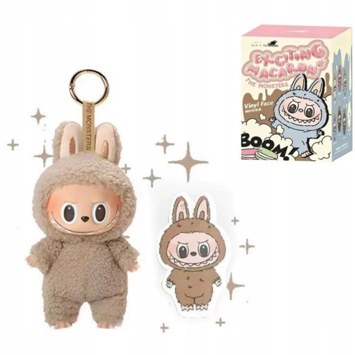 Labubu Exciting Macaron The Monsters – Pluszowy Brelok