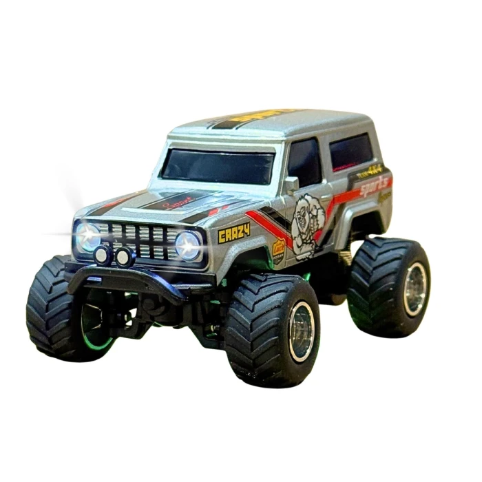 Mini Samochód RC 1:64 Crawler – Zdalnie Sterowany Off-Road z App Control i LED