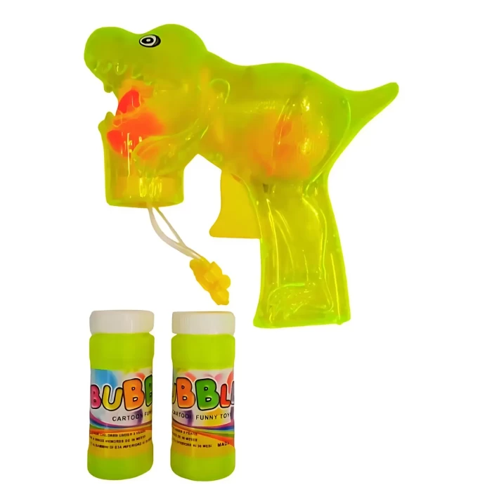 Pistolet do baniek mydlanych Dinozaur dla dzieci