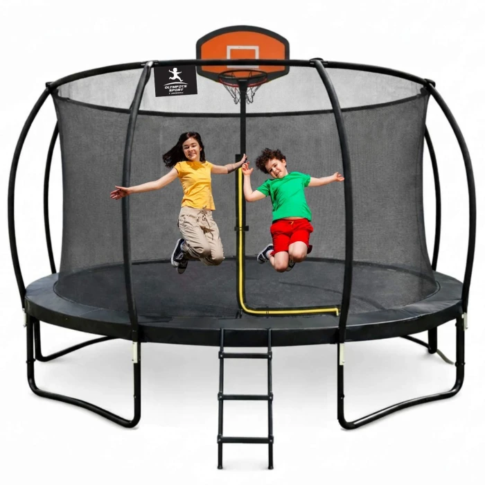 Trampolina Ogrodowa Olympics Sport Pumpkin 12FT 366 cm z drabinką