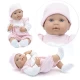 Lalka Bobas dla dzieci Pure Baby 46 cm z akcesoriami – Hiszpańska - Jak Żywa