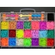 Duży zestaw do robienia bransoletek Loom Bands 4400 Gumek