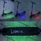 Hulajnoga LED Lemoo S200 tryby podświetlenia