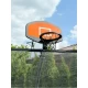 Kosz do koszykówki montowany na trampolinie