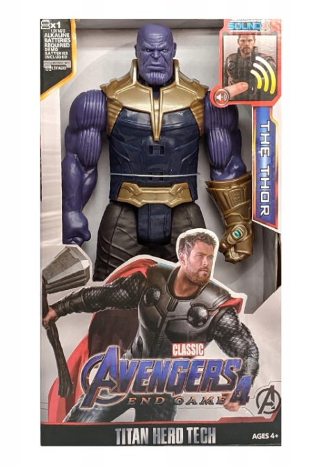 Thanos Figurka zabawka efekty dźwiękowe 