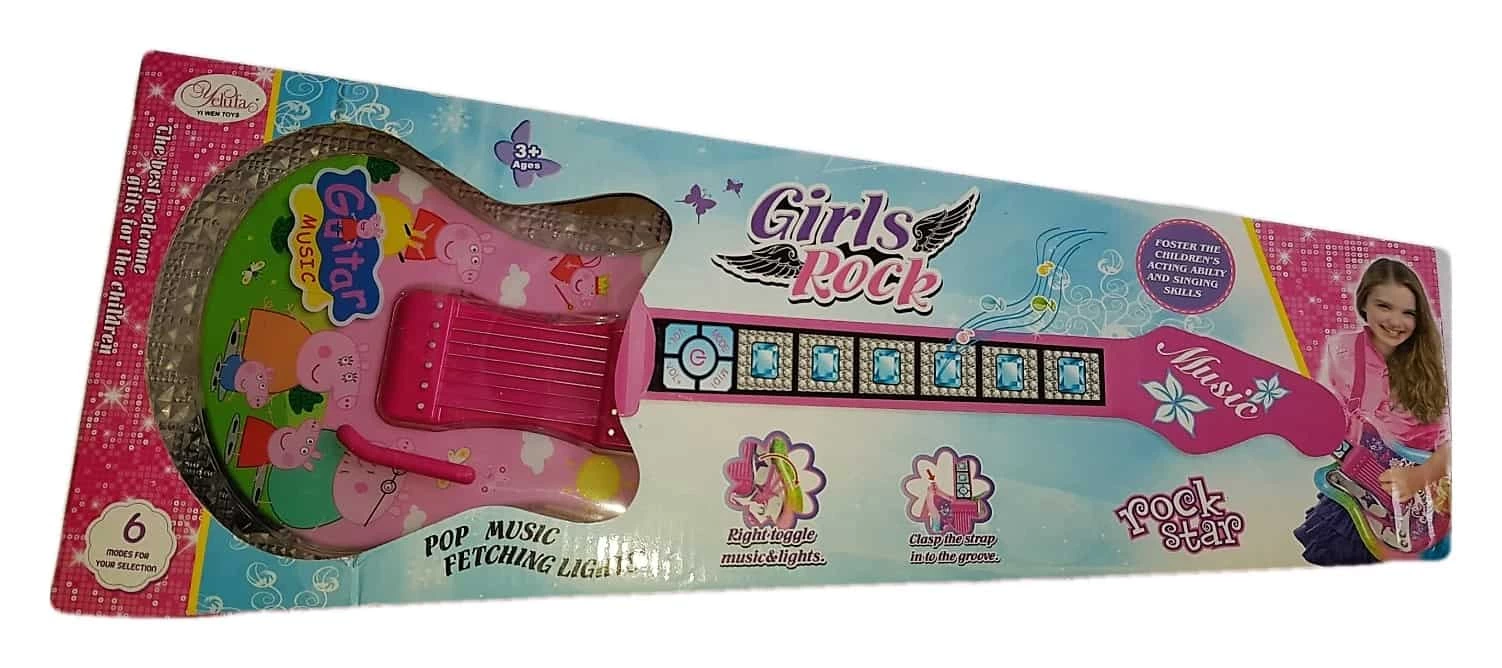 gitara dla dzieci peppa